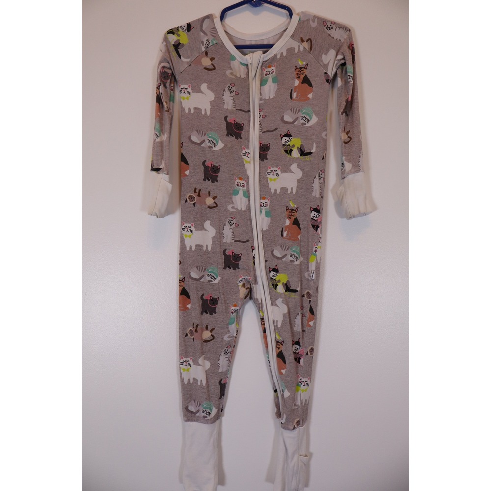 Little Sleepies Cool Cats Zippy Kids 18-24 Months